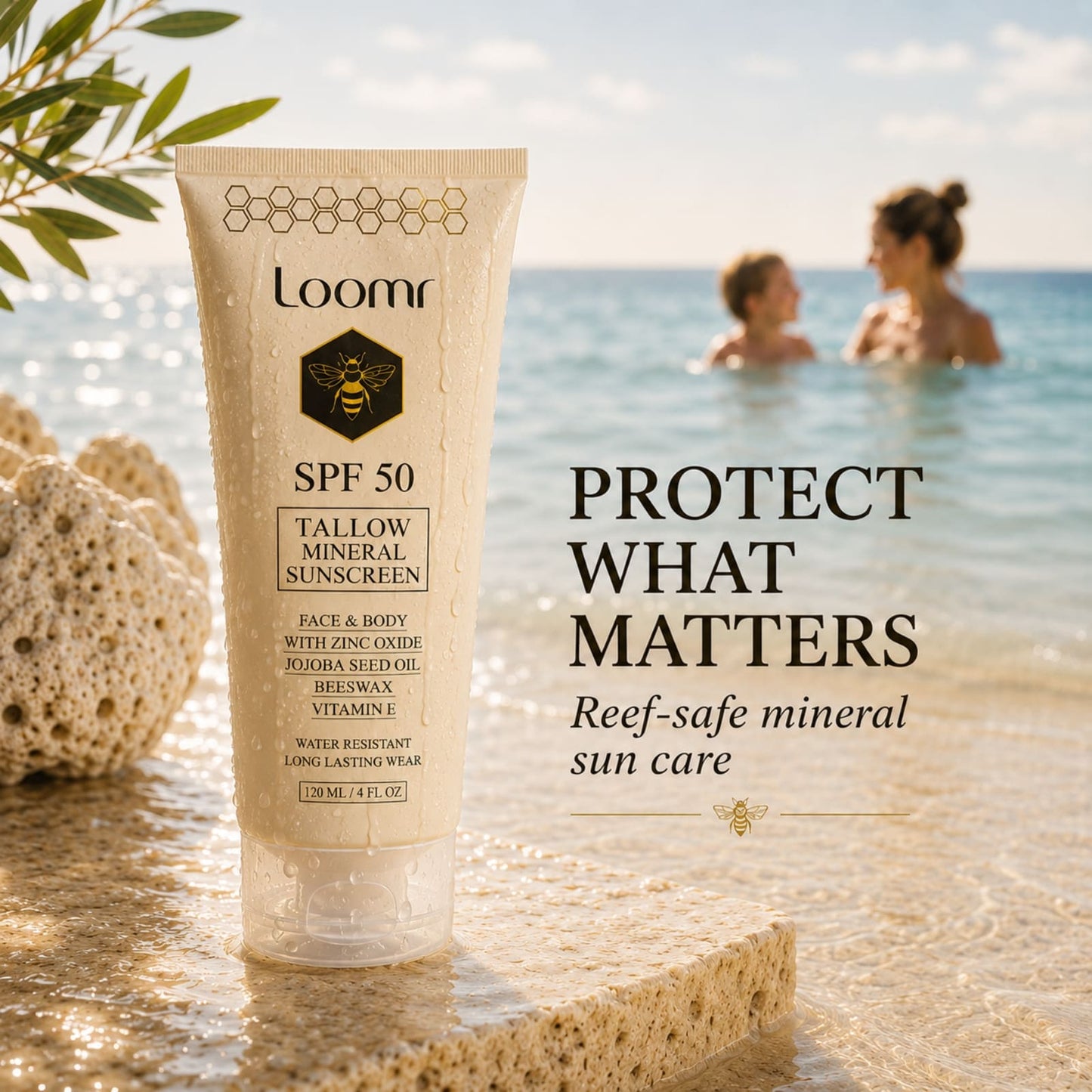 Loomr™ Organic SPF 50 Sunscreen