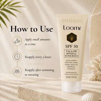 Loomr™ Organic SPF 50 Sunscreen