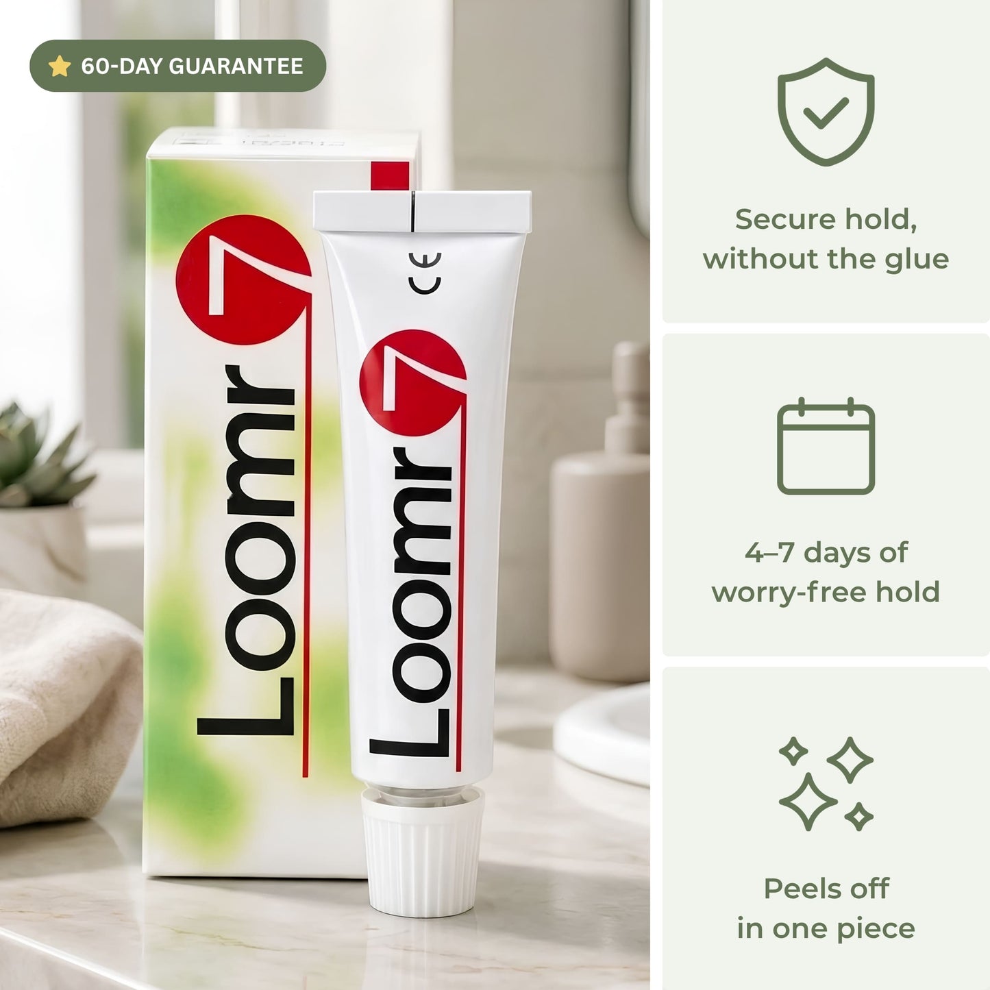 LOOMR™ Denture Holding Gel