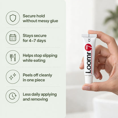 LOOMR™ Denture Holding Gel